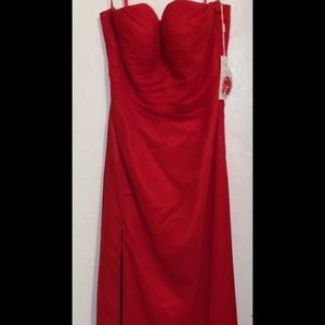 Red prom dress